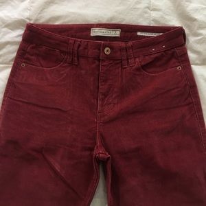 Abercrombie & Fitch Red Pants